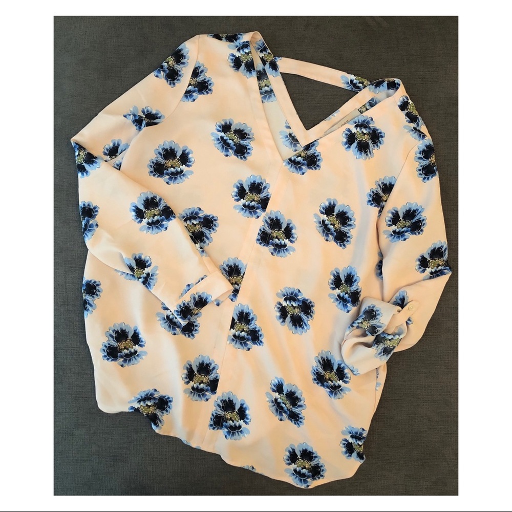 LOFT Floral blouse